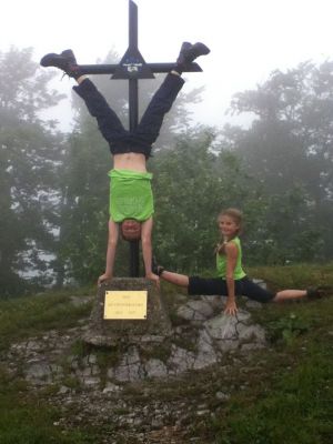 Richard und Katrin
bei der Wanderung in Lilienfeld
